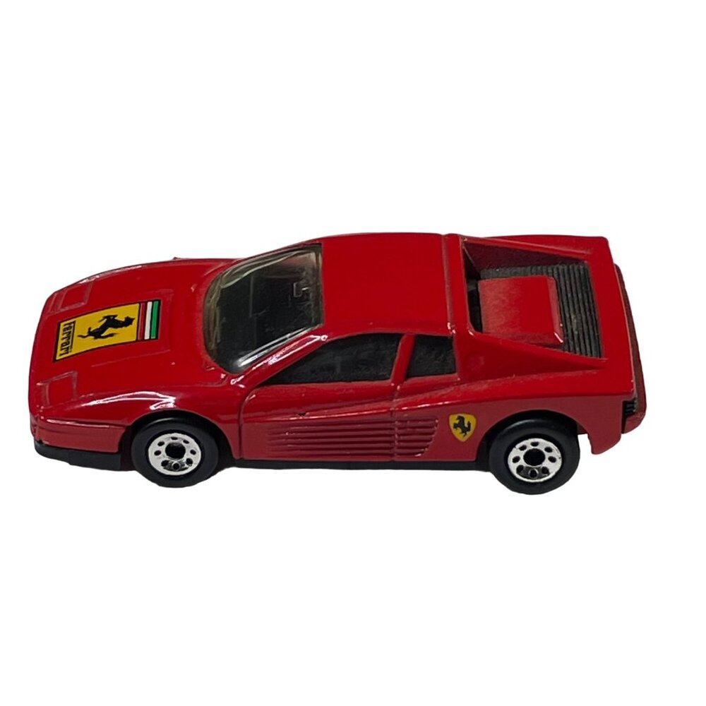 Matchbox Ferrari Testarossa 1986 Red Collectible Race Car u